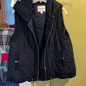 Country Road XL puffy vest black
